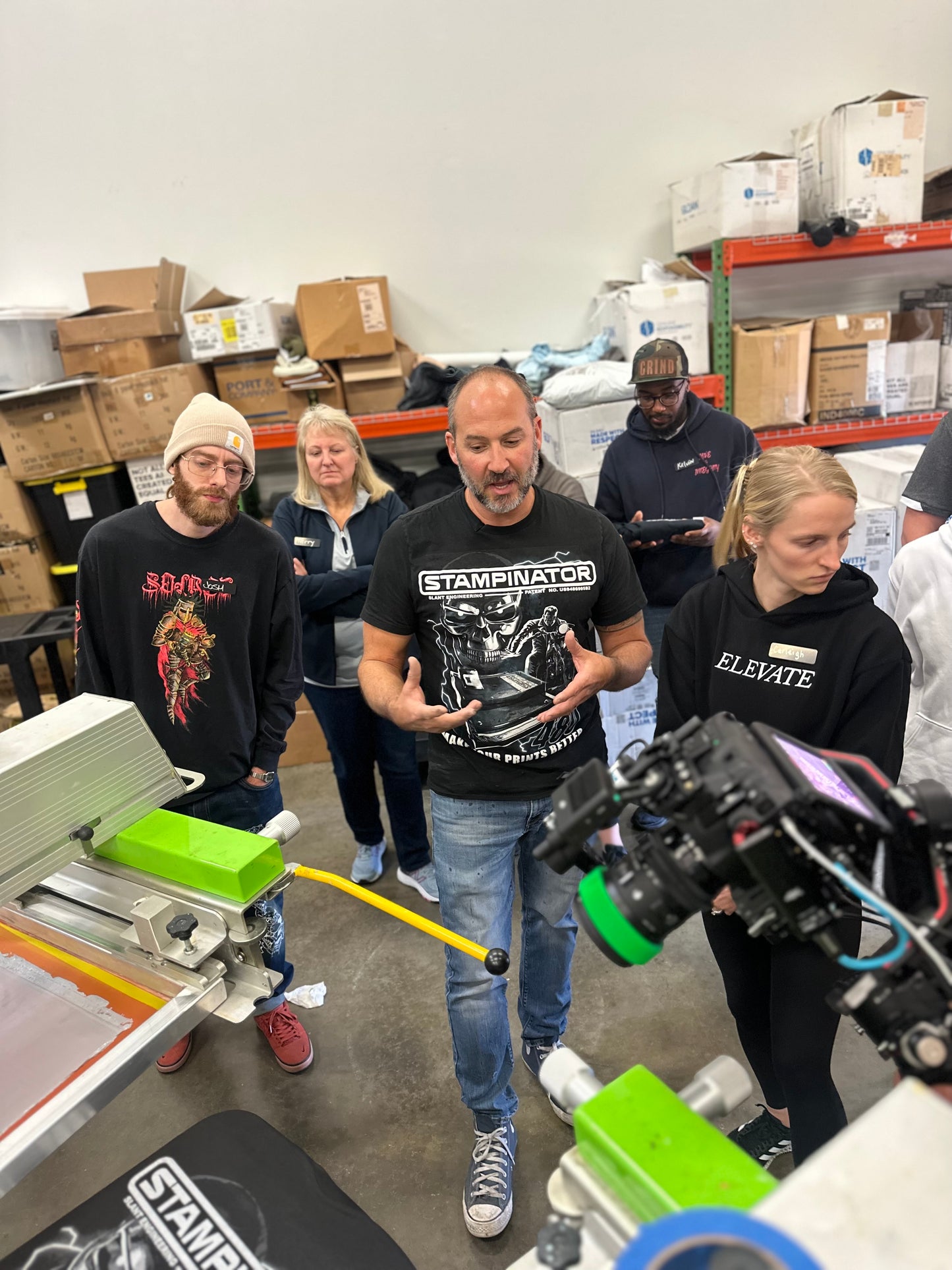 Stampinator Training at SLANT