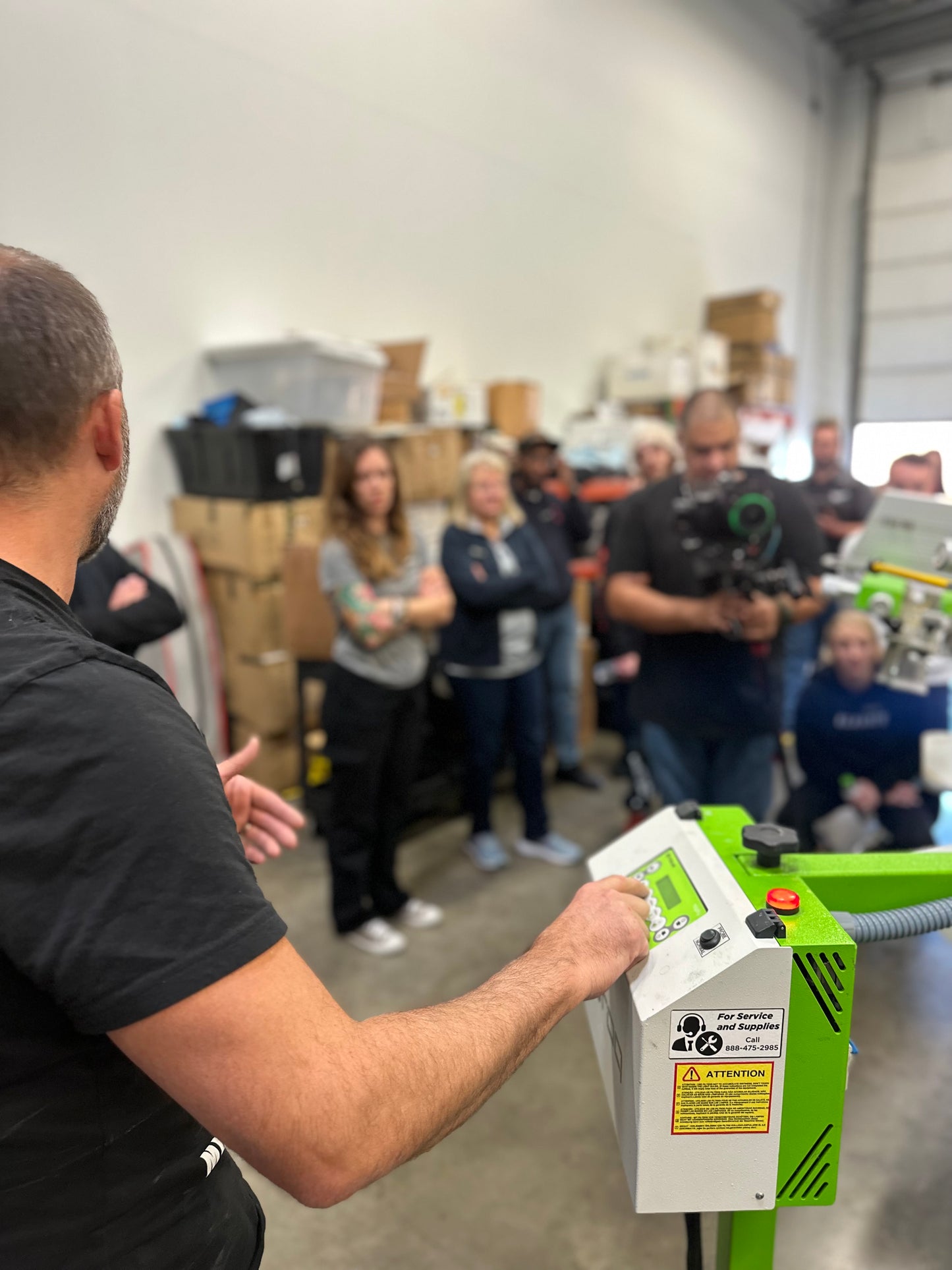 Stampinator Training at SLANT